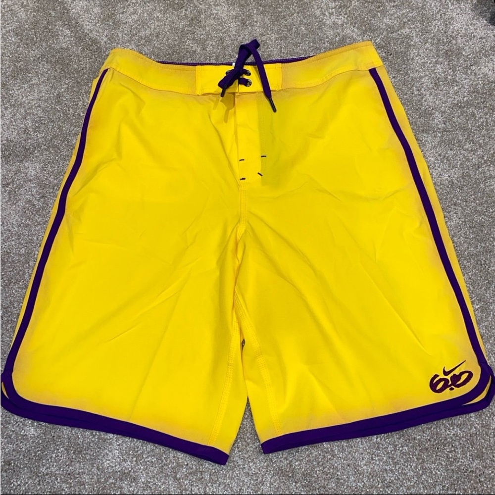 Nike 6.0 Board Shorts Gold Purlpe‎ Size M 32